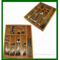 bamboo cutlery box kitchenware tools box